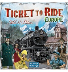 Ticket to Ride Europe Brettspill (Norsk)